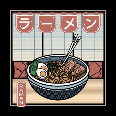 постеры Азиатская еда 3