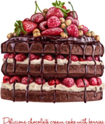 постеры Шоколадный пирог