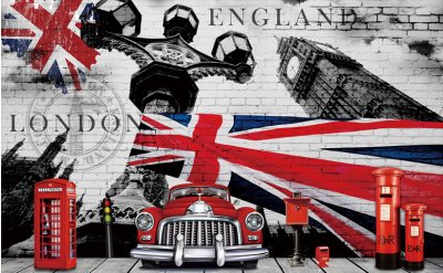 фотообои Британские граффити