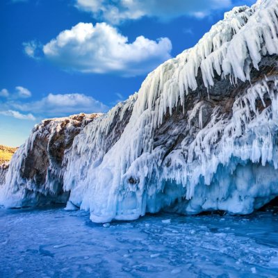 постеры Байкальский ледник