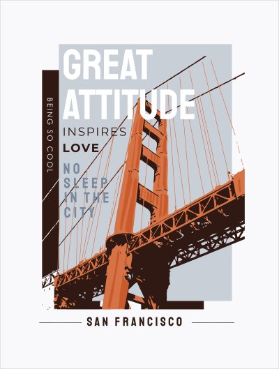 постеры Сан Франциско