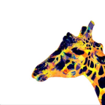 постеры Арт жираф