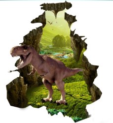 фотообои Динозавр из ущелья