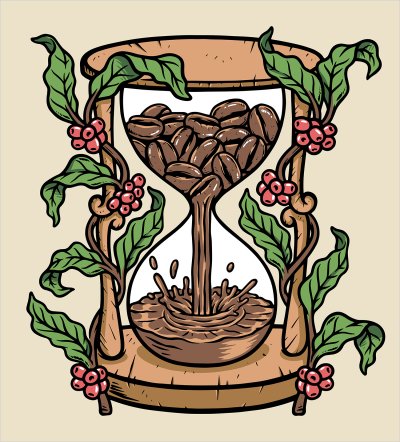 постеры Кофейные часы
